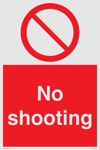 No shooting